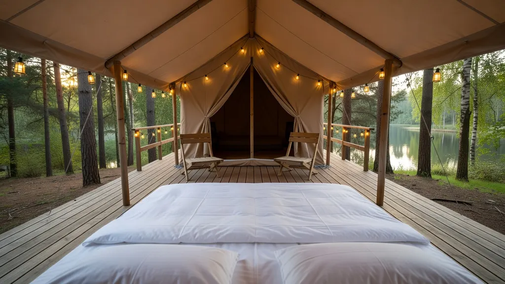 Na czym polega glamping?