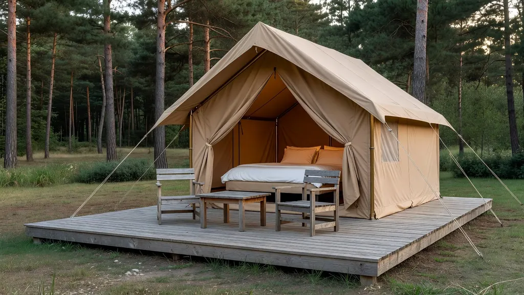 Na czym polega glamping?